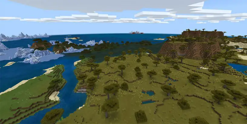 Tons of Biomes Close Together Seed Image