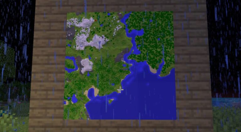 cartographie minecraft mur de cartes