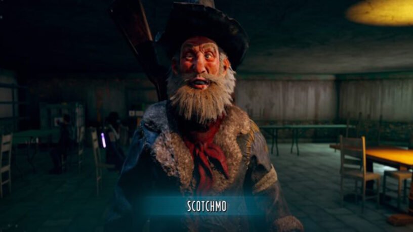 A companion from Wasteland 3 called Scotchmo