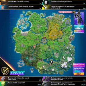 Fortnite Season 3 Week 10 Challenges Guide - Cheat Sheet - MundoTrucos