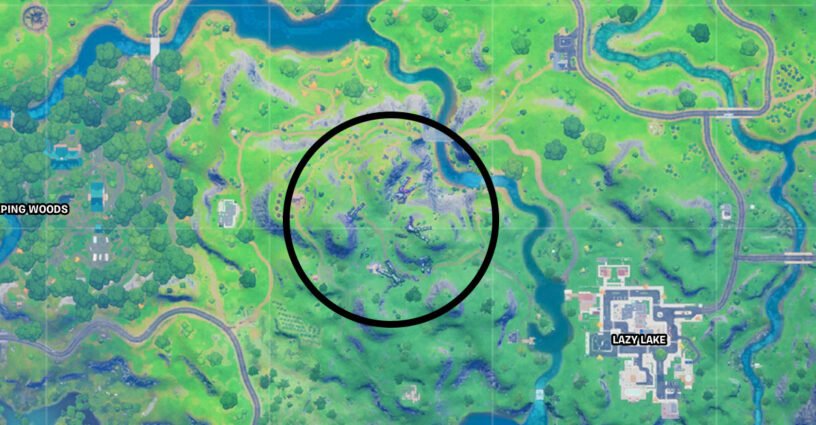 Sentinel Graveyard map location