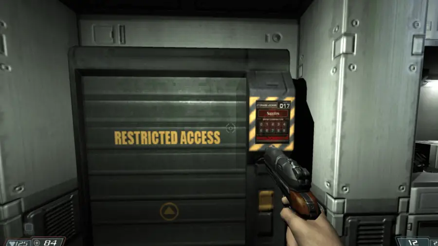 Doom 3 Locker Codes Mundotrucos, Doom 3 How To Open Storage Lockers