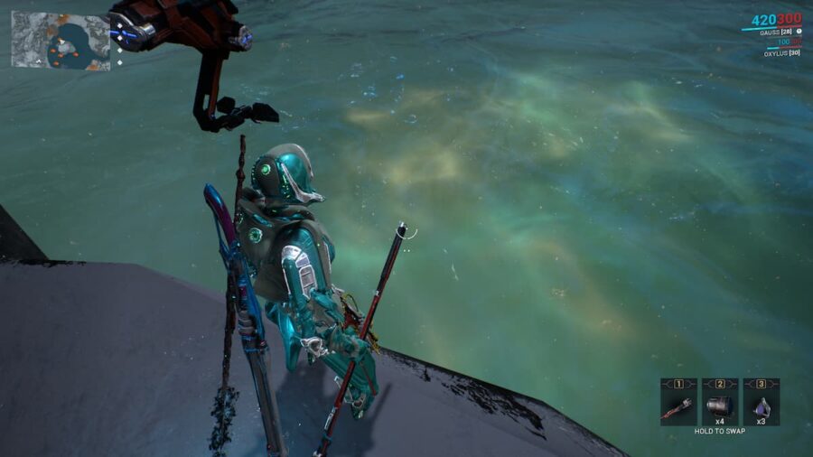 Hotspot de pesca en Orb Vallis