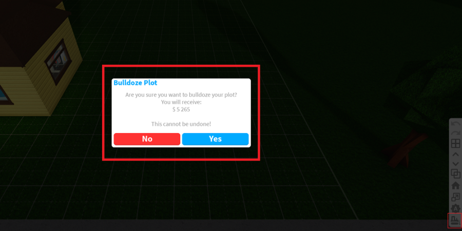 Vender la casa inicial de Bloxburg