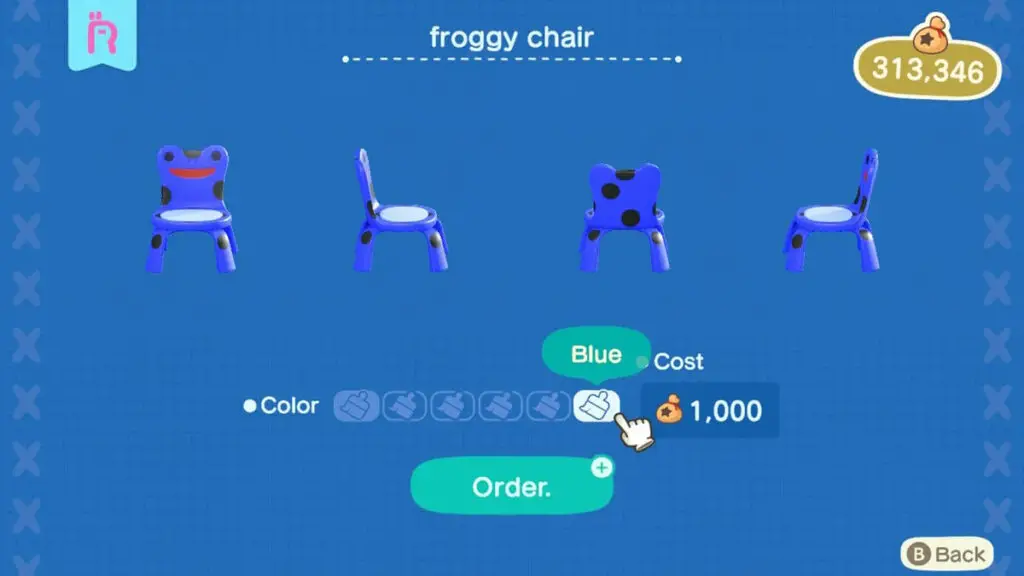 Silla Froggy Azul