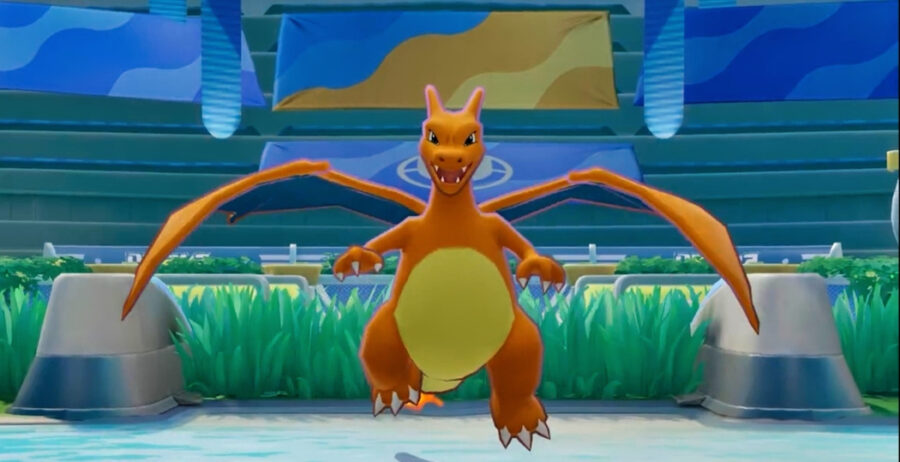 Captura de pantalla del tráiler del juego Pokémon Unite