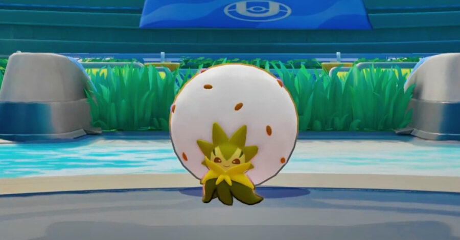 Captura de pantalla del tráiler del juego Pokémon Unite