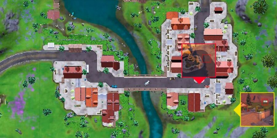 Equipa una ubicación de detector en Fortnite C2S7W9