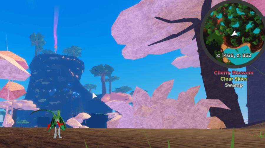 La segunda baliza en criaturas de sonaria.