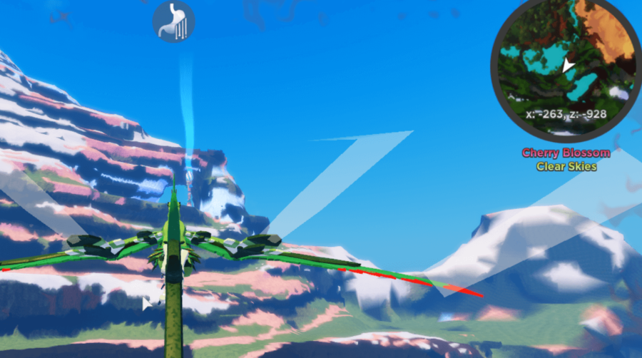 La cuarta baliza en Creatures of Sonaria.