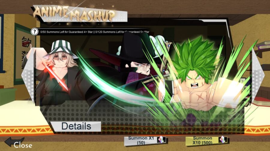 Personajes de Roblox Anime Warriors