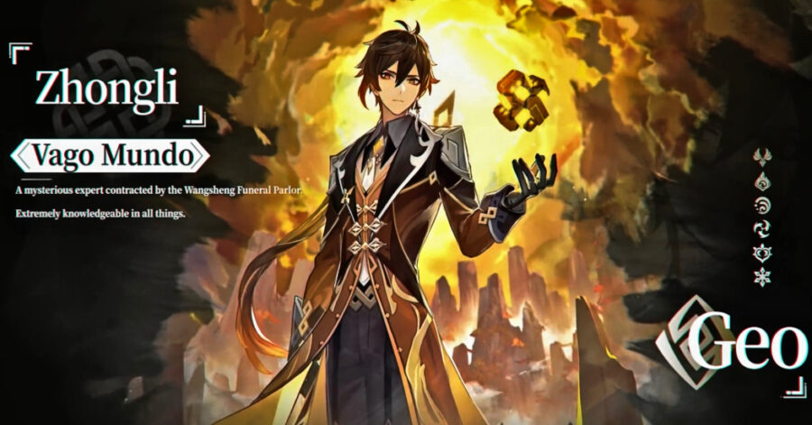 Captura de pantalla del avance del juego Genshin Impact