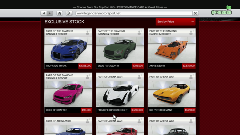 ¿Cuántos autos puedes vender al día en GTA Online? - MundoTrucos