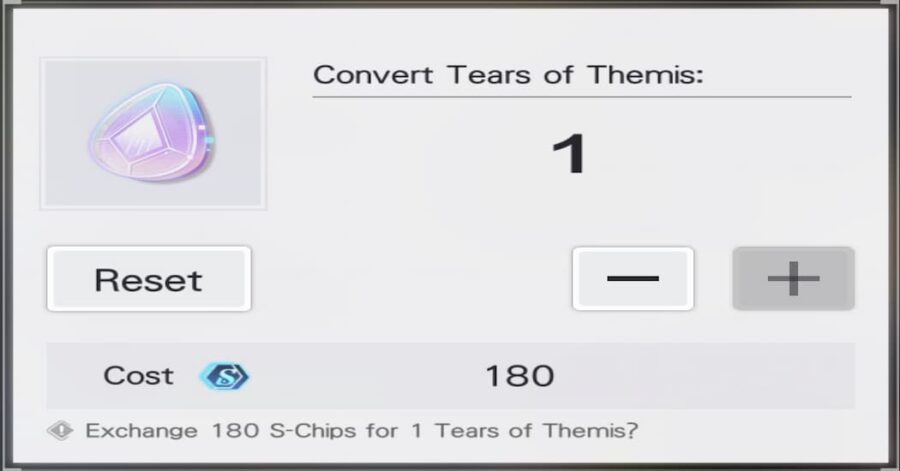 Captura de pantalla del juego Tears of Themis
