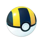 Una ultrabola en Pokémon Go.