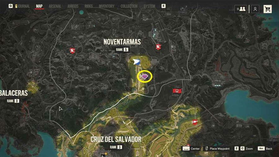 la ubicación más verdadera de yaran
