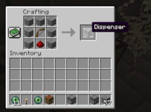 Cómo hacer y usar un Dispensador en Minecraft - MundoTrucos