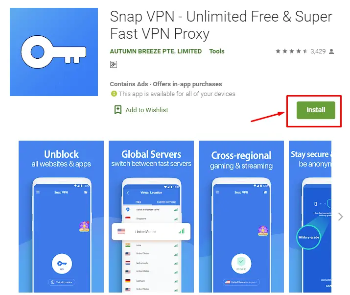Cómo descargar e instalar Snap VPN para mac