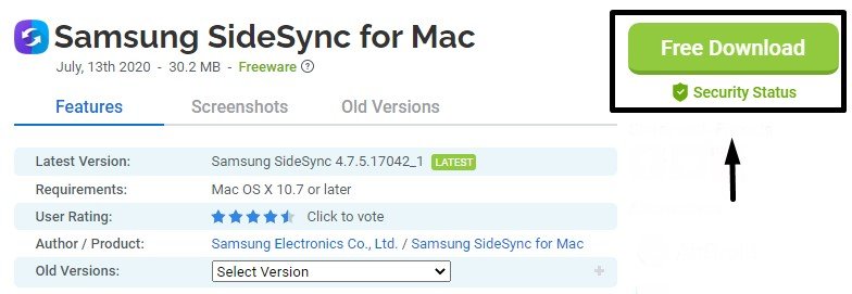 Sincronización lateral en Mac