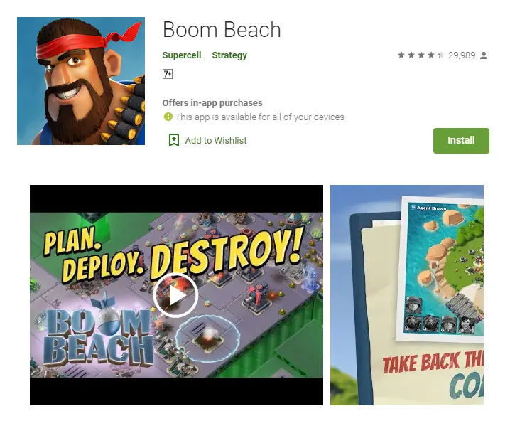 descargar e instalar Boom Beach para Mac