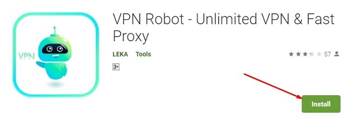 descargar e instalar VPN Robot para Mac