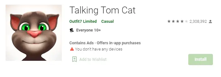 cómo descargar e instalar Talking Tom para Mac