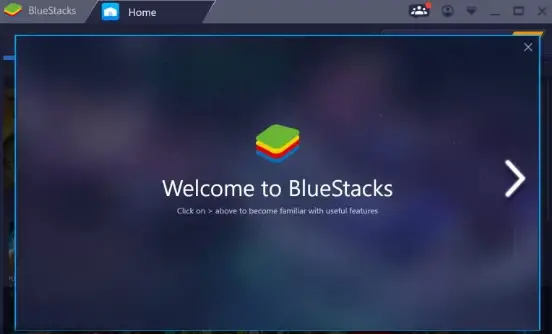 instalar bluestack para descargar Eye Cloud para MAC