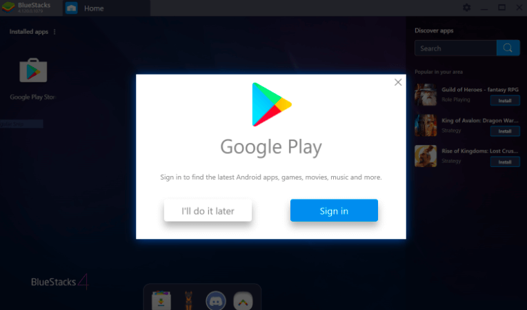 inicie sesión con gmail para descargar e instalar Freedome VPN para Mac