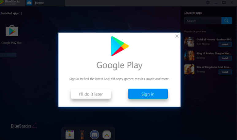 inicie sesión con gmail para descargar e instalar Smart Life para MAC