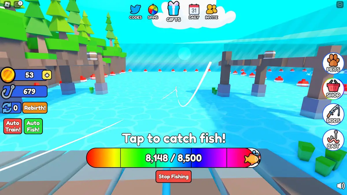 Códigos de Fishing Frenzy Simulator (agosto de 2023)