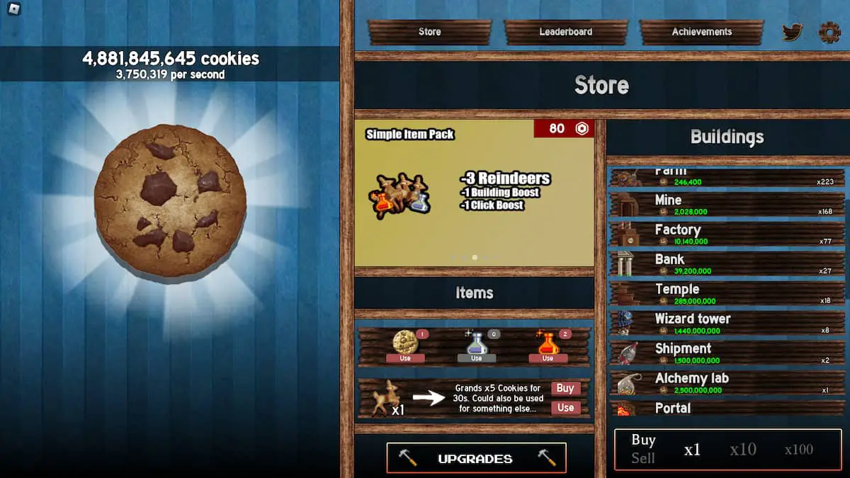 Códigos de clic de cookies de Roblox (agosto de 2023)