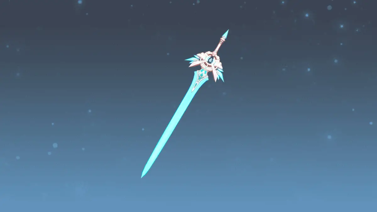 Skyward Blade: cómo obtener ascensión, estadísticas y quién puede usarla en Genshin Impact