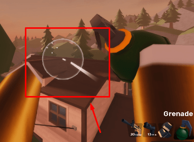 The grenade line coming closer en RIVALS